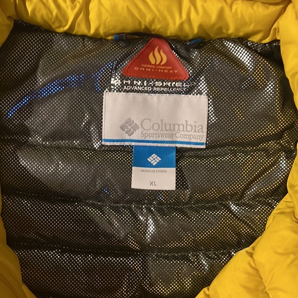 XL Yellow Columbia Jacket - Picture 3 of 5